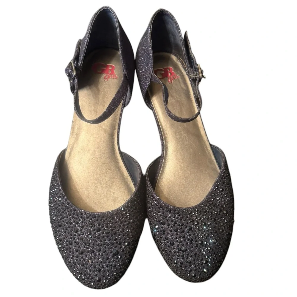 Gianni Bini Blue Rhinestone Dress Shoes size 4